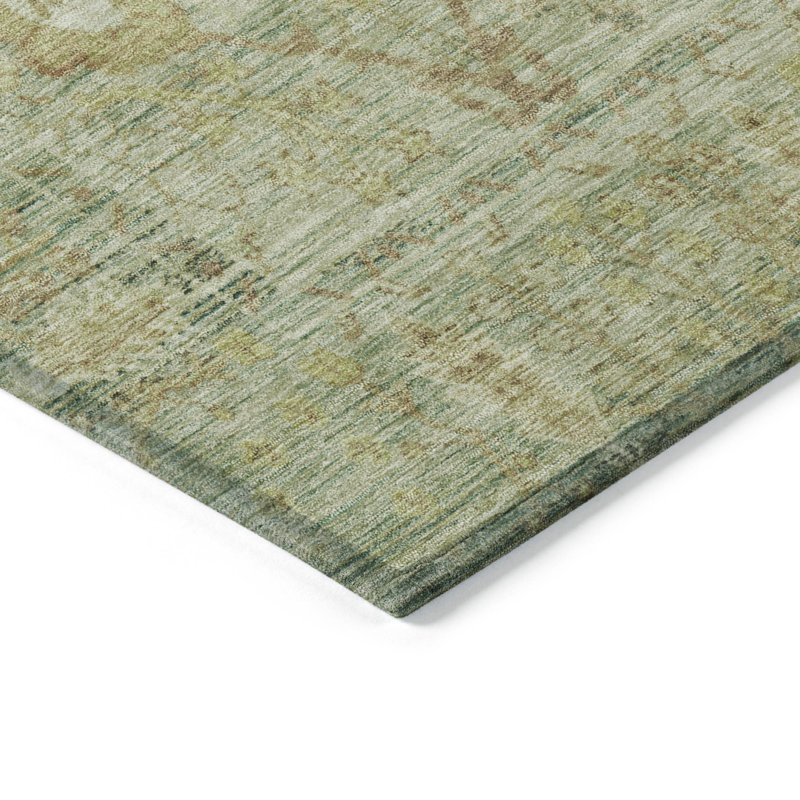 Tapis intérieur / extérieur lavable à la machine Segin ACN1106, Rectangle 5 pi x 7 pi 6 po