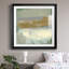 «Sage & Gold Swipe I-Premium», reproduction encadrée prête à accrocher2759254-1294078141-1294078128