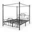 Structure de lit à baldaquin en métal-975006964-975006967