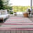  Machine Washable Indoor/Outdoor Chantille ACN997 Gray Area Rug-324926396