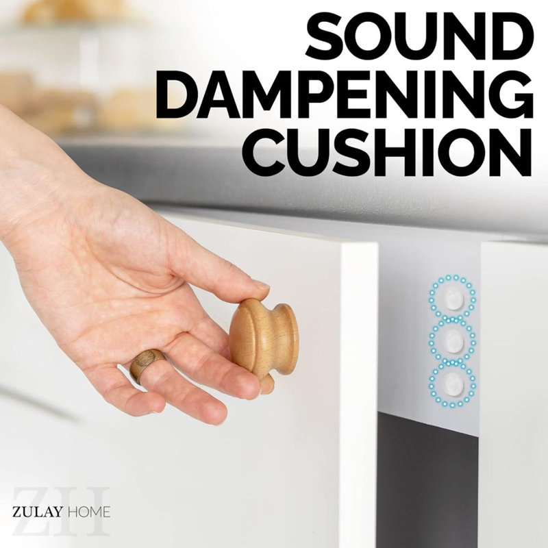 Adhésif transparent Zulay Home Cabinet Bumpers, H 5 po x l 5 po