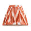 Burley LED Rechargeable and Zigzag 16cm apricot orange shade Wall Light-107103219