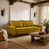 Polyester jaune moutarde