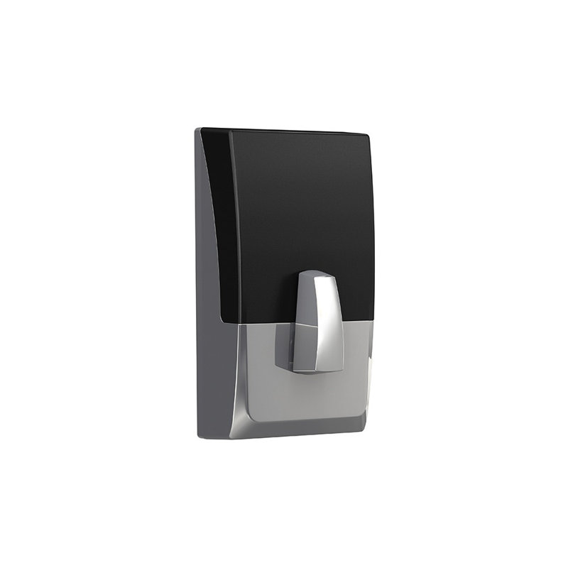 Encode Smart WiFi Deadbolt with Century Trim, Bright Chrome, Yes