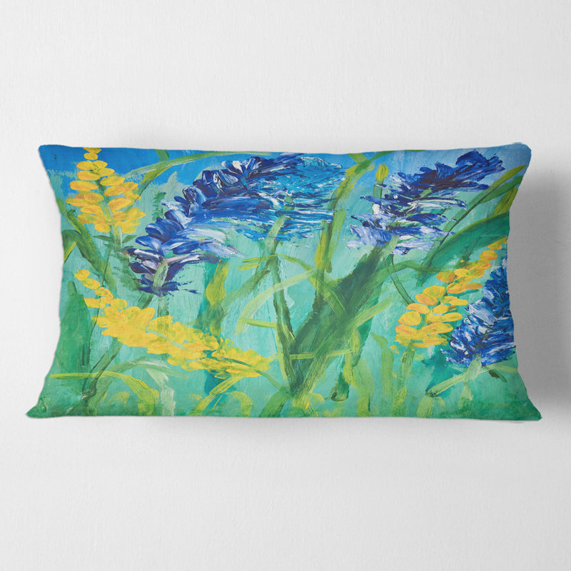 Floral Throw Pillow