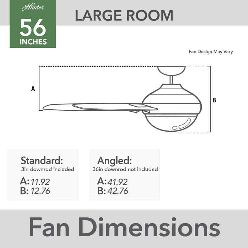 Casablanca 56 inch Surea ENERGY STAR® Damp Rated Ceiling Fan with Lights and Remote, White