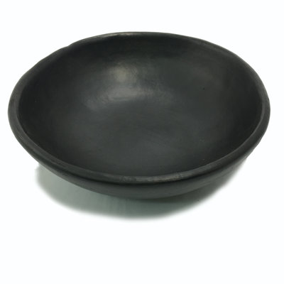 Assiette de service en argile profonde et profonde La Chamba