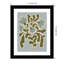 Expressive Abstract House Plant Playful Blue Framed On Paper by The Creative Bunch Studio Print-91291744-91291743