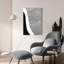 «Black & White Abstract I» par Regina Moore-1817874497
