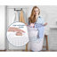 Panier à linge flexible en osier-63702409