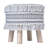 Aliea Solid Wood Accent Stool