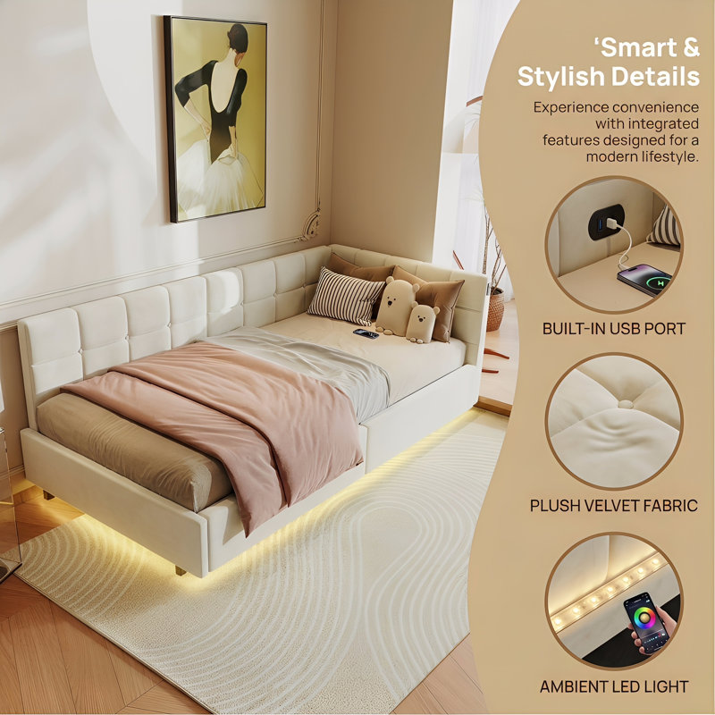 Daybed, Cream