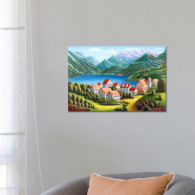 Spirit Mountains 1 Piece Wrapped Canvas Painting