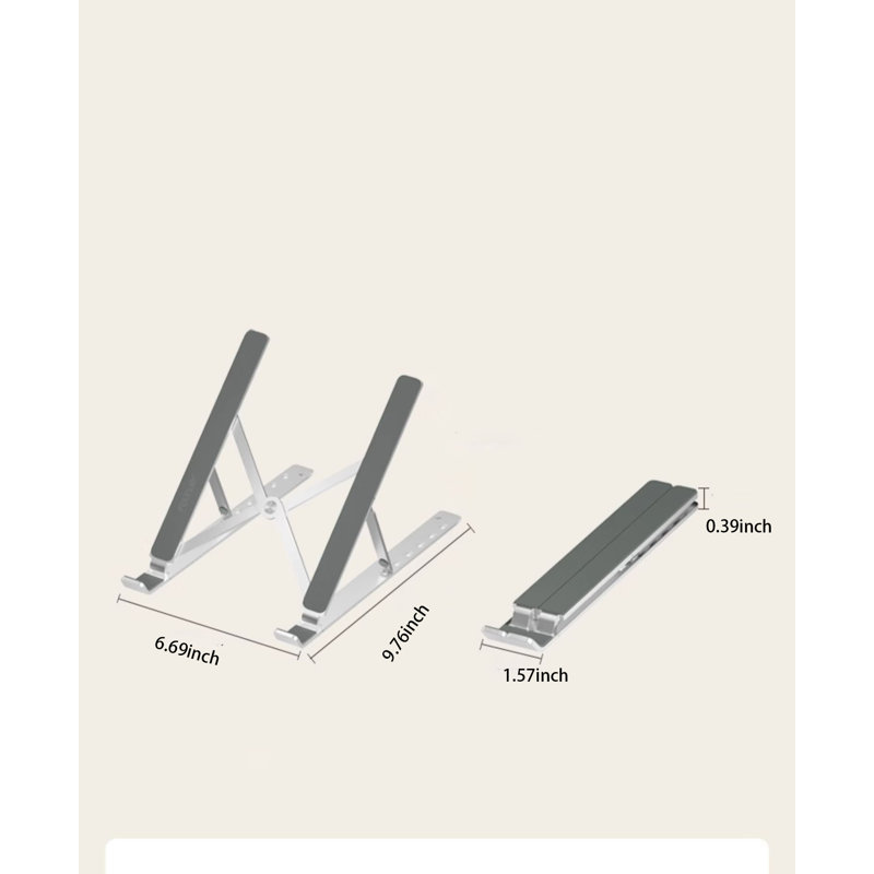 Porte-bloc-notes en métal Mattelyn, Argent