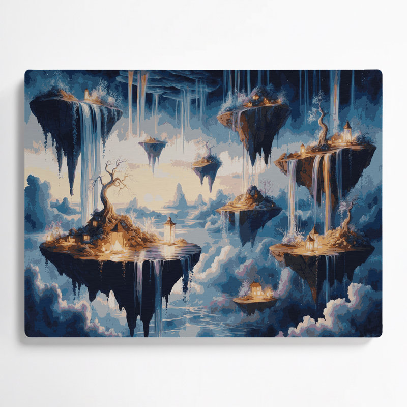 Art mural en métal Sci Fi