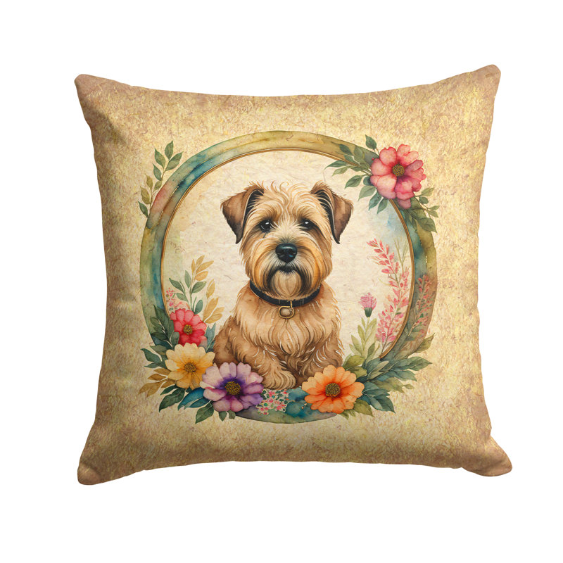 Outdoor Throw Pillow, 14" H x 14" W x 3" D