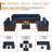 8 Person Rattan Sectional Seating Group With Cushions-192381704-169996916