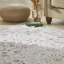 Traditional Cream Washable/Stain Guarded Area Rug-1359089174