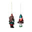 6'' Glass Hanging Figurine Ornament