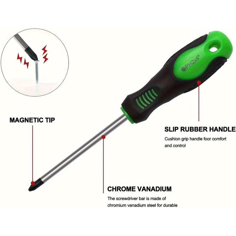118pcs Magnetic Screwdriver Tools Set, Screw Driver Kit