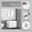 Ensemble de meuble-lavabo 24 po avec lavabo 24 po, 1 grand tiroir