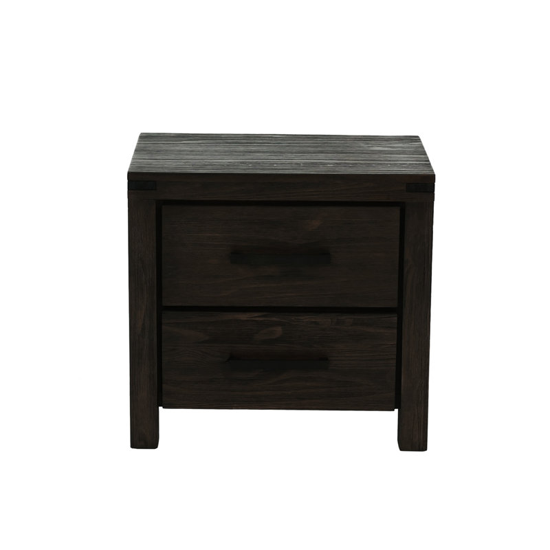 Table de chevet - 2 tiroirs pour les accessoires de chambre à coucher