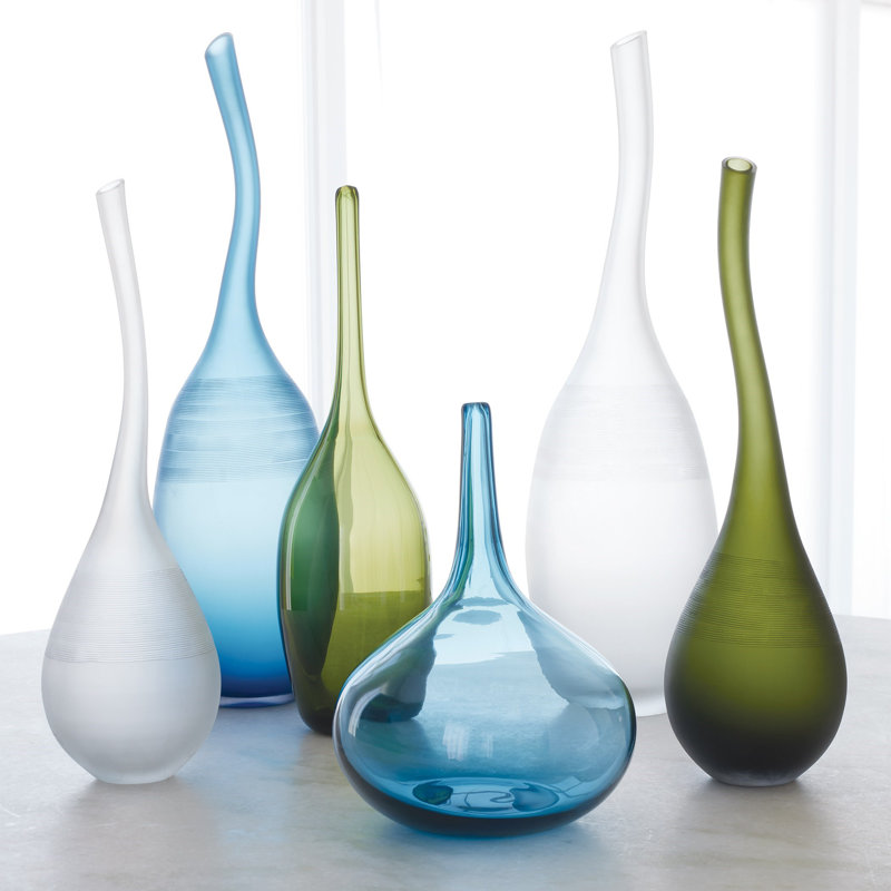 Curvature Bottle, White, 24.25" H x 7" W x 7" D