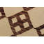 Tapis beige en laine beige 5 pi 11 po x 8 pi 4 po one-of-kind fait main kilim Saylor