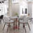 Bristol 40" Round Dining Table With Sintered Stone Top And Steel Pedestal Base For Modern Kitchen And Dining Room-1952016032-1952016041