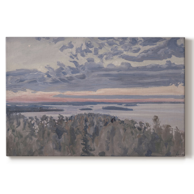Paysages rétro-DCCL XXXII -Galerie enveloppée Cavas, 18 x 27