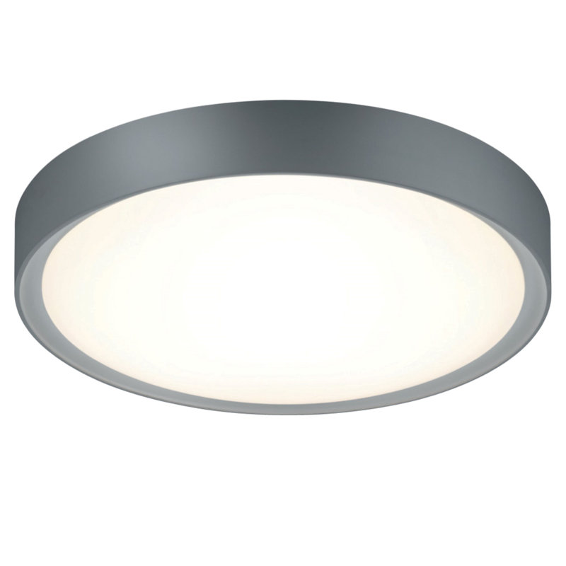 Bovina LED Flush Mount, Light Gray