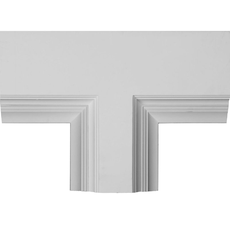 Perimeter Tee for 8" Deluxe Coffered Ceiling System (Kit)