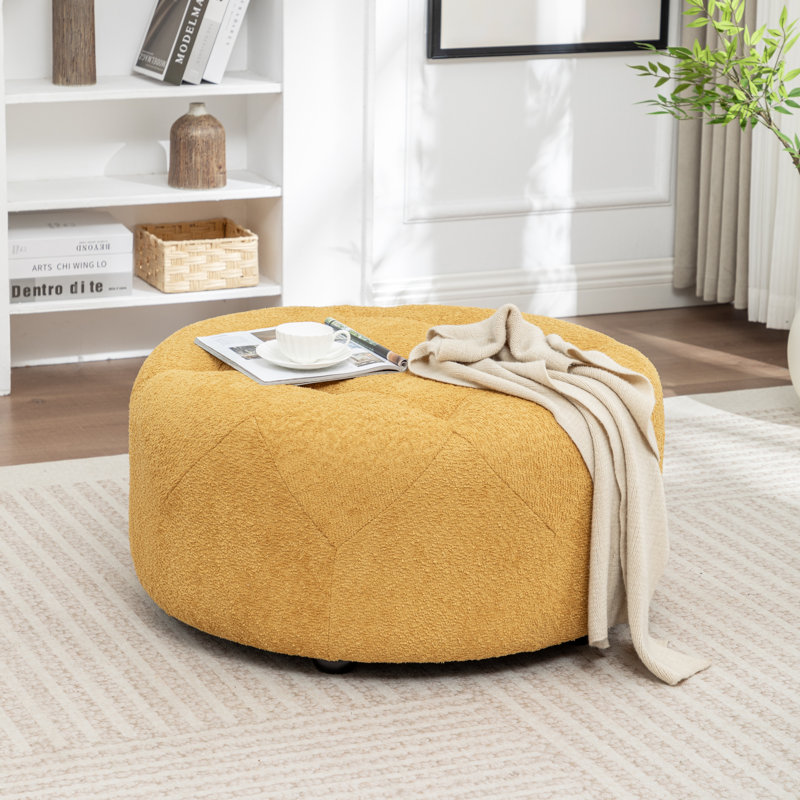 Repose-pieds Castanedo, Boucle - jaune