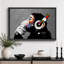 Pop Urban Street "Banksy Thinge Monkey With Head écouters-97558845-97558848-119460988