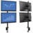 Height Adjustable 2 Screen Monitor Stand