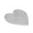 Argon Tableware - Heart Marble Serving Platter - 23 x 27cm