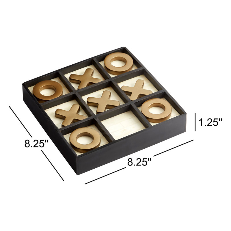 Tic-Tac-Glow Decorative Puzzle