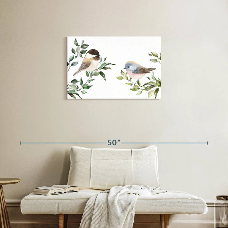 Brampt Birds On Branches, 20" H x 30" W