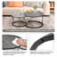 Karolinka Frame Coffee Table with Storage-91913491
