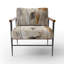 Fauteuil d'appoint rembourré Beige Botanical Impressions III-916921413