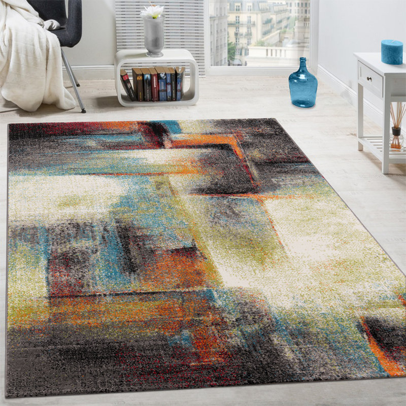 Cassian Abstract Area Rug, Rectangle 160 x 230cm
