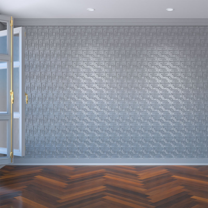 Panneau mural Norwood, H 7,375 po x l 7,375 po x P 0,375 po