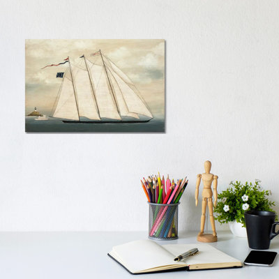 Tall Ship I by David Carter Brown - 1 Piece Wall Art on Canvas
