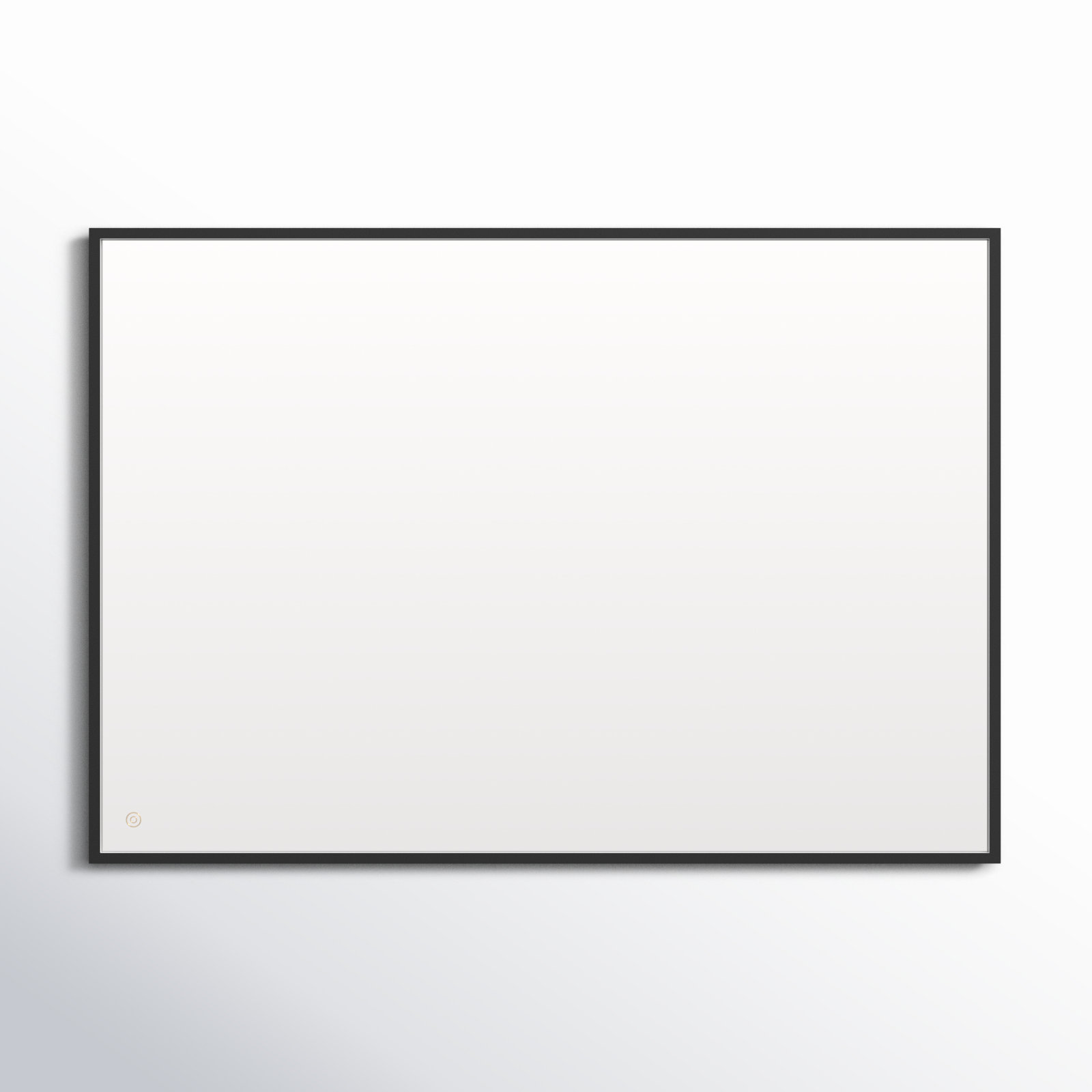 Piche Aluminium Mirror, Black, 42" x 60"