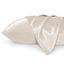 Ensemble de 2 taies d'oreiller en satin, 300 fils, sable gris, GentleSoft ™-359644280-359644241