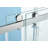 56-60 In. X 76 In Double Sliding Shower Door, 5/16 In Clear Tempered Glass Easy-Clean Coating Chrome-103531082