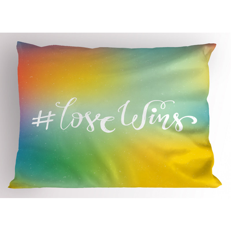 Pride Polyester Abstract Sham Set, Twin