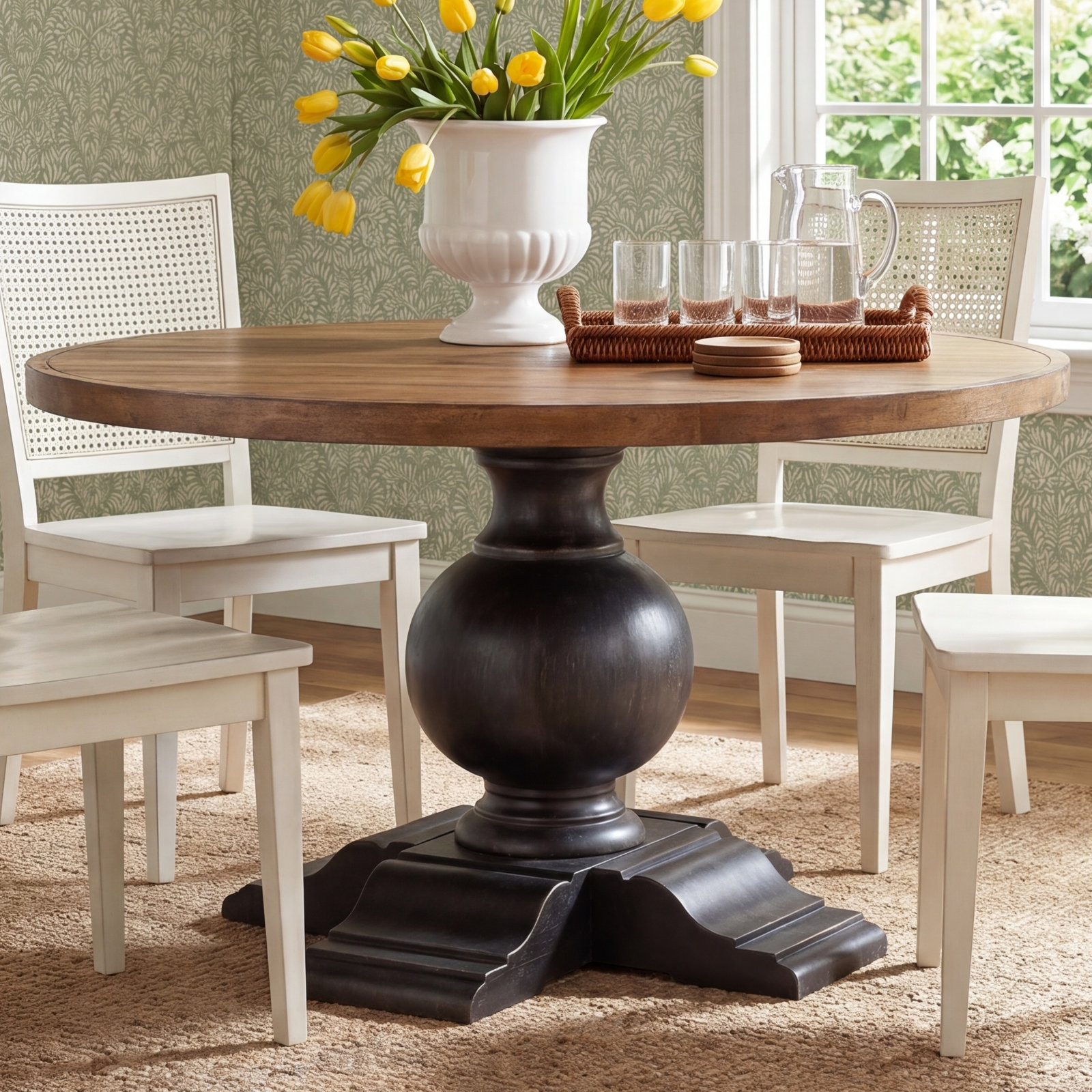 Country Living 60" Round Dining Table