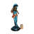 Lady Holding a Wine Glass Bronze Statue -  Size: 9"L x 11"W x 26"H.