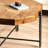 Quavius Solid Wood Top Single Coffee Table